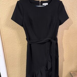 Calvin Klein Black Midi Dress